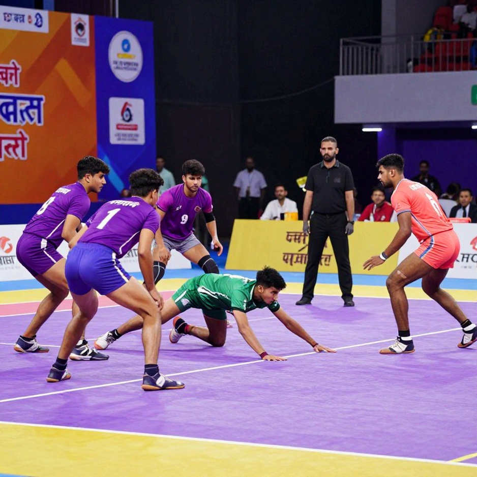 अहमदाबाद डे-1: नाइजीरिया चौथे नंबर पर है, बांग्लादेश तीसरे पर — और दोनों ने एक भी रेड नहीं की
